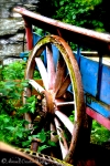 Abandoned wagon near Newby Bridge, Cumbria