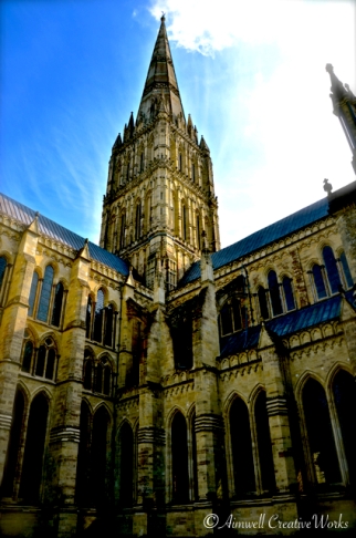 A token outdoor image to show the impressive spire ... the tallest in England at 404ft/123m ...